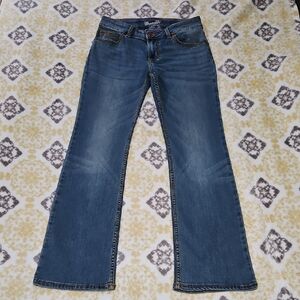 Wrangler Women's Classic Blue Flare Jeans